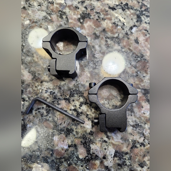 Barska Rifle Scope Mount Rings - Picture 2 of 5